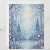 WinterDream Notizpapier (Rückseite)