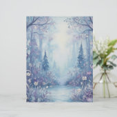 WinterDream Notizpapier (Stehend Vorderseite)