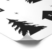 Winterdruck, Werteposter (Matte) Poster (Ecke)