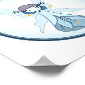 Winterdruckausdruck Poster (Ecke)