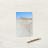 Winterdünen-Landschaft Post-it Klebezettel (Auf Schreibtisch)