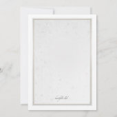 Winterdusche Einladung (Rückseite)