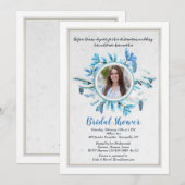 Winterdusche Einladung (Vorne/Hinten)