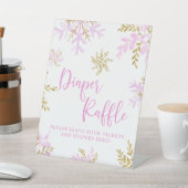 Winterduschturm-Windeln-Raffle Sockelschild (In SItu)