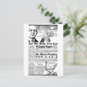 Wintereier Postkarte (Stehend Vorderseite)