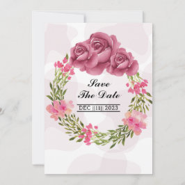 Wintereinladende Karte Landschaftsbild