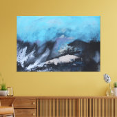 Wintereinsamkeit Leinwanddruck (Insitu (Wohnzimmer))