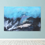 Wintereinsamkeit Leinwanddruck (Insitu (Holzboden))