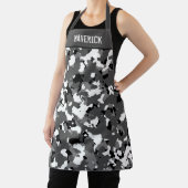 Wintereis-Camouflage nach Maß Schürze (InSitu)