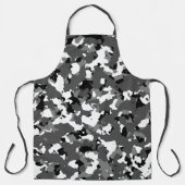 Wintereis-Camouflage Schürze (Vorderseite)