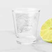 Wintereis | Essen Drink Verheiratet Hochzeit sein Schnapsglas (Rückseite)