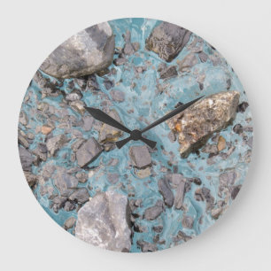 Wintereis-Gletscheruhr Große Wanduhr