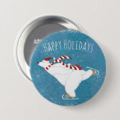 Wintereis-Skaten-Polar-Taste Button (Vorne & Hinten)