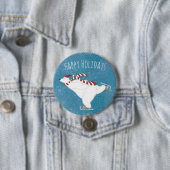 Wintereis-Skaten-Polar-Taste Button (Beispiel)