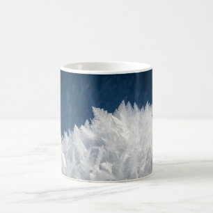 Wintereiskristalle Kaffeetasse