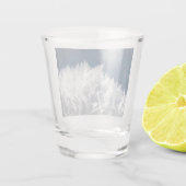 Wintereiskristalle Schnapsglas (Rückseite)