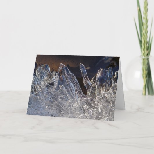 Wintereisnotecard Karte (Vorderseite)