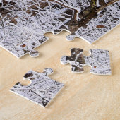 Wintereissturm im Wald Puzzle (Seite)