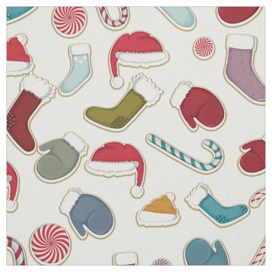 Winterelemente Stoff (Muster)