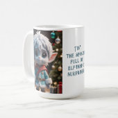 Winterelf Kaffeetasse (Vorderseite Links)