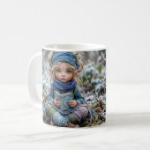 Winterelfe Kaffeetasse (Vorderseite Links)