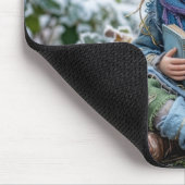 Winterelfe Mousepad (Ecke)