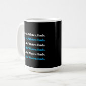 Winterende Kaffeetasse (Vorderseite Links)