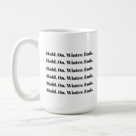 Winterende Kaffeetasse (Links)