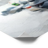 Wintererlebnisparkszene Poster (Ecke)