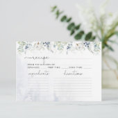 Wintereukalyptus elegantes Rezept für die Braut (Stehend Vorderseite)