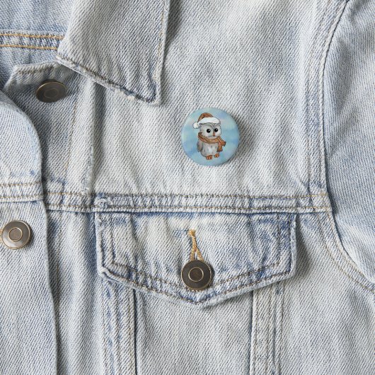 Wintereule Button (Beispiel)