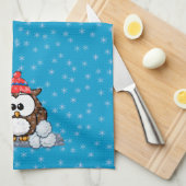 Wintereule Handtuch (Viertel Falte)