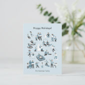 WinterFamilienspass Weihnachten (Stehend Vorderseite)