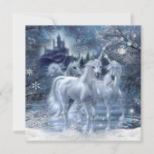 Winterfantasy vereint in der Schneeflottkarte (Vorderseite)