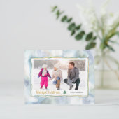 Winterfarbe | 2 Foto Weihnachten (Stehend Vorderseite)