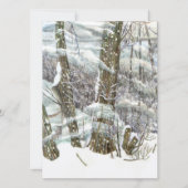 Winterfarbe Einladung (Vorderseite)