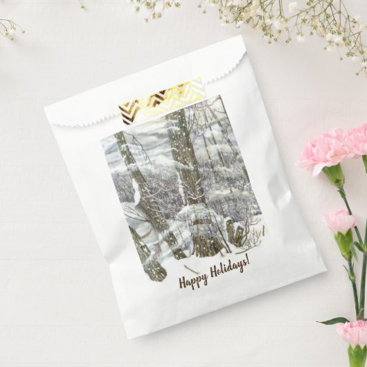 Winterfarbe Geschenktütchen (Versiegelt)