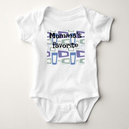 Winterfarben Baby Strampler (Vorderseite)