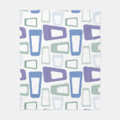 Winterfarben Fleecedecke (Vorderseite)