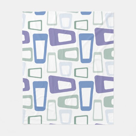 Winterfarben Fleecedecke (Vorderseite)