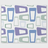 Winterfarben Geschenkpapier (Flach)