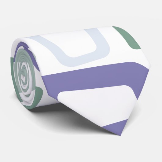 Winterfarben Krawatte (Gerollt)