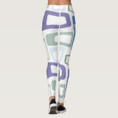 Winterfarben Leggings (Rückseite)