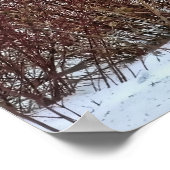 Winterfarben Poster (Ecke)