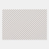 Winterfarbenverpackungspapier Set 7 Geschenkpapier Set (Vorderseite)