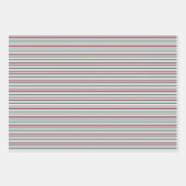 Winterfarbenwrapping Paper Sheets Set 3 Geschenkpapier Set (Vorderseite 3)