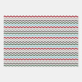 Winterfarbenwrapping Paper Sheets Set 3 Geschenkpapier Set (Vorderseite)