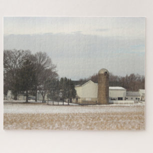 Winterfarm Foto Puzzle