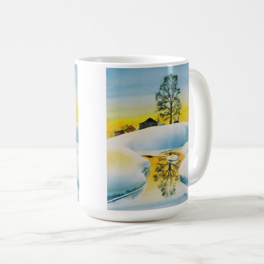 Winterfarm Kaffeetasse (VorderseiteRechts)
