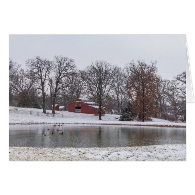 Winterfarm Pano (Vorderseite (Horizontal))